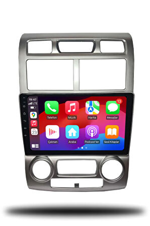 Kia Sportage 2005-2010 Uyumlu Android Multimedya + CarPlay + 4GB RAM + 64GB Hafıza