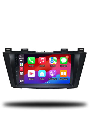 Mazda 5 2010-2013 Uyumlu Android Multimedya + CarPlay + 4GB RAM + 64GB Hafıza