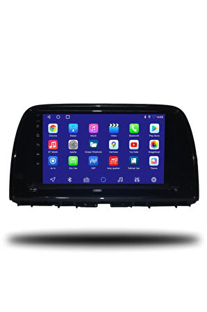 Mazda 6 2013-2014 Uyumlu Android Multimedya + CarPlay + 4GB RAM + 64GB Hafıza