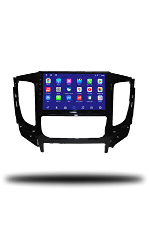 Mitsubishi L200 2015-2022 Dijital Klima Uyumlu Android Multimedya + CarPlay + 4GB RAM + 64GB Hafıza