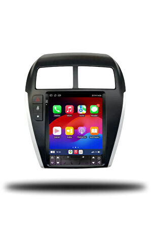 Mitsubishi ASX Tesla 2010-2019 Uyumlu Android Multimedya + CarPlay + 2gb RAM + 32gb Hafıza