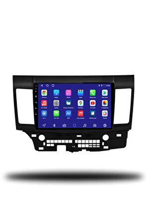 Mitsubishi Lancer 2010-2017 Uyumlu Android Multimedya + CarPlay + 4GB RAM + 64GB Hafıza