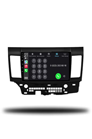 Mitsubishi Lancer 2010-2017 Uyumlu Android Multimedya + CarPlay + 6gb ram + 128gb Hafıza