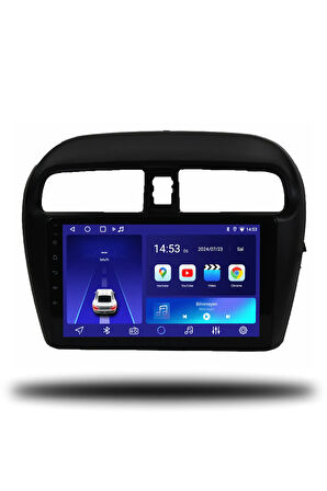 Mitsubishi Space Star 2014-2022 Uyumlu Android Multimedya + CarPlay + 4GB RAM + 64GB Hafıza