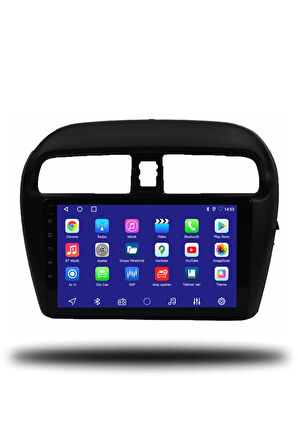 Mitsubishi Space Star 2014-2022 Uyumlu Android Multimedya + CarPlay + 4GB RAM + 64GB Hafıza