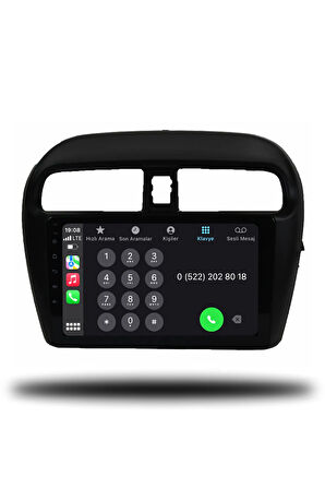 Mitsubishi Space Star 2014-2022 Uyumlu Android Multimedya + CarPlay + 4GB RAM + 64GB Hafıza