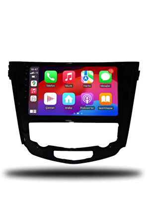 Nissan X-Trail 2014-2021 Dijital Klima Uyumlu Android Multimedya + CarPlay + 4GB RAM + 64GB Hafıza