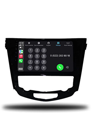 Nissan X-Trail 2014-2021 Dijital Klima Uyumlu Android Multimedya + CarPlay + 4GB RAM + 64GB Hafıza