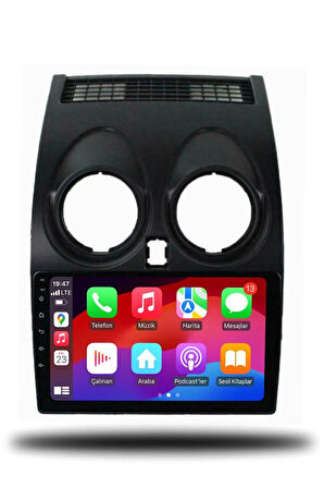 Nissan Qashqai 2007-2013 Uyumlu Android Multimedya + CarPlay + 2gb RAM + 32gb Hafıza