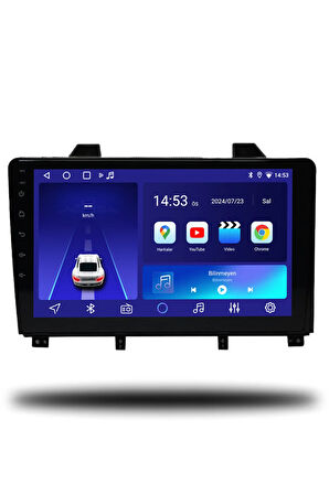 Peugeot 3008 2009-2015 Uyumlu Android Multimedya  Manuel Klima + CarPlay 4GB RAM + 64GB Hafıza