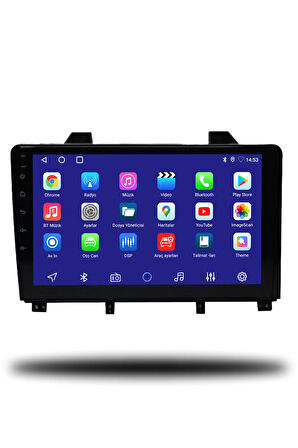 Peugeot 5008 2009-2015 Uyumlu Android Multimedya Manuel Klima + CarPlay + 2gb RAM + 32gb Hafıza