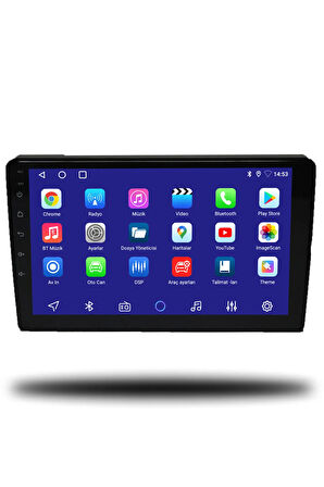 Peugeot Partner 2012-2018 Uyumlu Android Multimedya + CarPlay + 2gb RAM + 32gb Hafıza