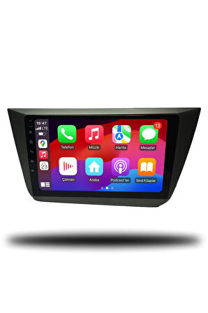 Seat Altea 2004-2015 Uyumlu Android Multimedya + CarPlay + 4GB RAM + 64GB Hafıza