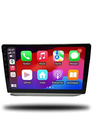 Skoda Fabia 2008-2014 Uyumlu Android Multimedya + CarPlay + 4GB RAM + 64GB Hafıza