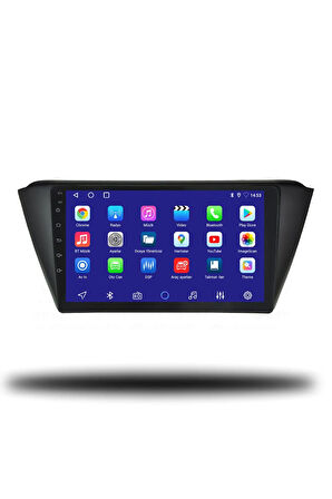 Skoda Fabia 2015-2020 Uyumlu Android Multimedya + CarPlay + 4gb RAM + 64gb Hafıza