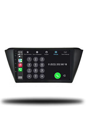 Skoda Fabia 2015-2020 Uyumlu Android Multimedya + CarPlay + 2gb RAM + 32gb Hafıza