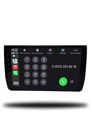 Skoda Kodiaq 2017-2020 Uyumlu Android Multimedya + CarPlay + 6gb ram + 128gb Hafıza