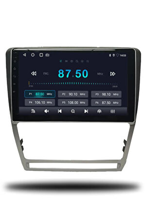 Skoda Octavia 2007-2012 Uyumlu Android Multimedya + CarPlay + 4GB RAM + 64GB Hafıza Uyumlu