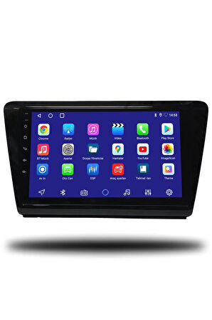 Skoda Rapid 2013-2018 Uyumlu Android Multimedya + CarPlay + 4GB RAM + 64GB Hafıza