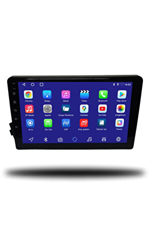 Ssangyong Actyon 2006-2012 Uyumlu Android Multimedya + CarPlay + 4GB RAM + 64GB Hafıza