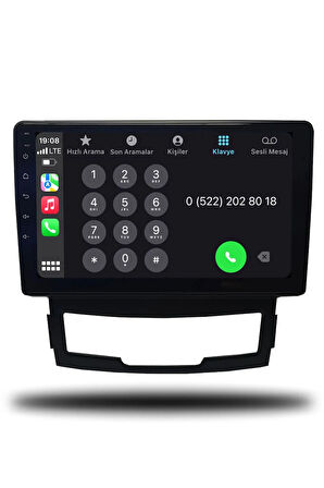 Ssangyong Korando 2011-2013 Uyumlu Android Multimedya + CarPlay + 6gb ram + 128gb Hafıza