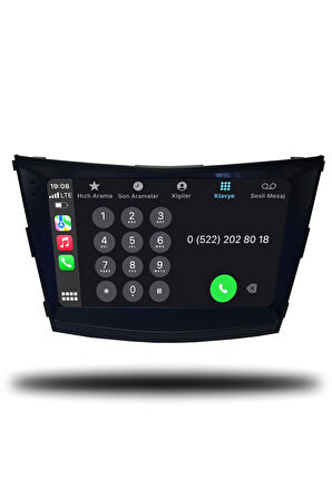 Ssangyong Xlv 2015-2019 Uyumlu Android Multimedya + CarPlay + 4GB RAM + 64GB Hafıza