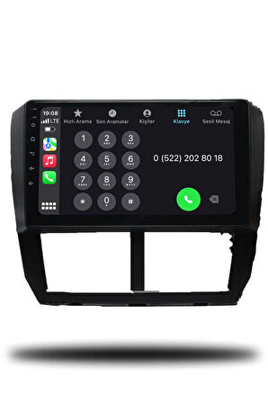Subaru Forester 2008-2012 Uyumlu Android Multimedya + CarPlay + 2gb RAM + 32gb Hafıza