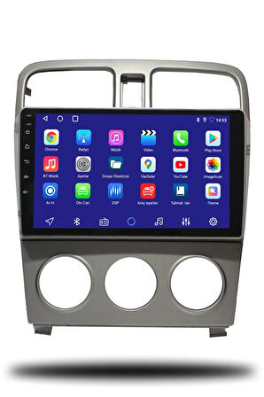 Subaru İmpreza 2002-2007 Uyumlu Android Multimedya + CarPlay + 4GB RAM + 64GB Hafıza