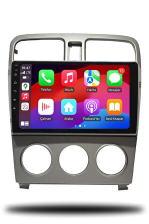 Subaru İmpreza 2002-2007 Uyumlu Android Multimedya + CarPlay + 4GB RAM + 64GB Hafıza