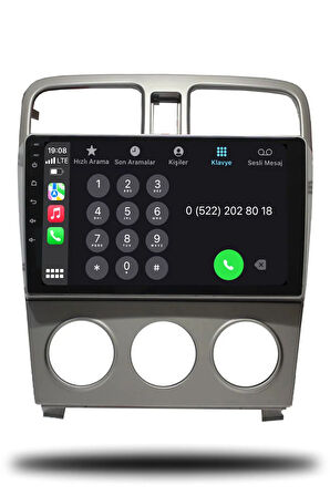 Subaru İmpreza 2002-2007 Uyumlu Android Multimedya + CarPlay + 4GB RAM + 64GB Hafıza