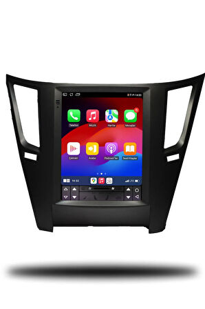 Subaru Outback Tesla 2010-2014 Uyumlu Android Multimedya + CarPlay + 6gb ram + 128gb Hafıza