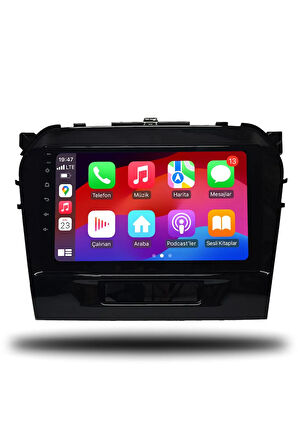 Suzuki Vitara 2015-2022 Uyumlu Android Multimedya Carplay 4gb Ram 64gb Hafıza