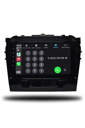Suzuki Vitara 2015-2022 Uyumlu Android Multimedya Carplay 4gb Ram 64gb Hafıza