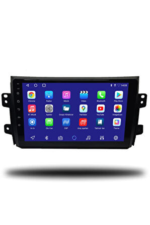 Suzuki Sx4 2006-2013 Uyumlu Android Multimedya Carplay 2gb Ram 32gb Hafıza