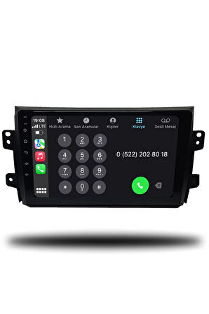 Suzuki Sx4 2006-2013 Uyumlu Android Multimedya Carplay 2gb Ram 32gb Hafıza