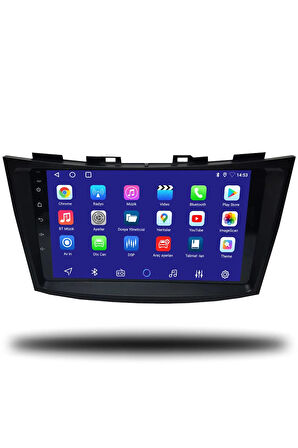 Suzuki Swift 2011-2016 Uyumlu Android Multimedya Carplay 4gb Ram 64gb Hafıza