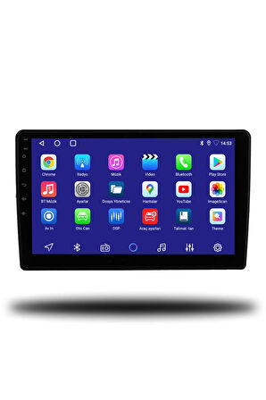 Auris 2007-2012 Uyumlu Android Multimedya + CarPlay + 2gb RAM + 32gb Hafıza
