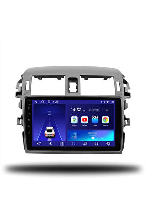 Corolla 2007-2012 Uyumlu Android Multimedya + CarPlay + 4GB RAM + 64GB Hafıza