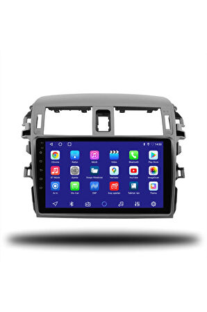 Corolla 2007-2012 Uyumlu Android Multimedya + CarPlay + 4GB RAM + 64GB Hafıza