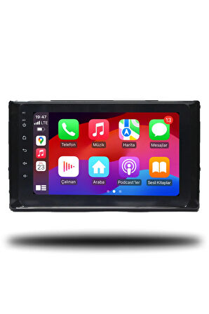Corolla 2017-2019 Uyumlu Android Multimedya + CarPlay + 4GB RAM + 64GB Hafıza