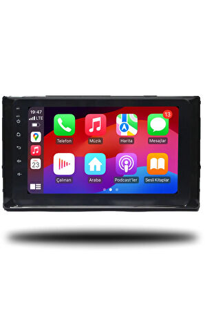 Toyota Auris 2017-2019 Uyumlu Android Multimedya + CarPlay + 4GB RAM + 64GB Hafıza