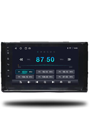 Toyota Auris 2017-2019 Uyumlu Android Multimedya + CarPlay + 4GB RAM + 64GB Hafıza