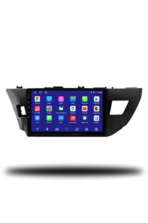 Toyota Corolla 2013-2015 Uyumlu Android Multimedya + CarPlay + 4GB RAM + 64GB Hafıza Uyumlu