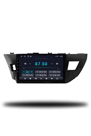 Toyota Corolla 2013-2015 Uyumlu Android Multimedya + CarPlay + 4GB RAM + 64GB Hafıza Uyumlu