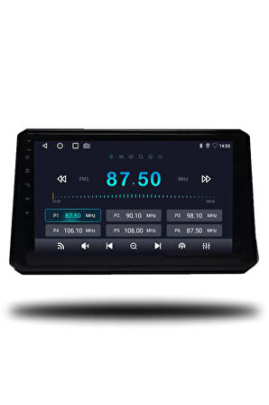 Toyota Corolla 2019-2022 Uyumlu Android Multimedya + CarPlay + 4GB RAM + 64GB Hafıza