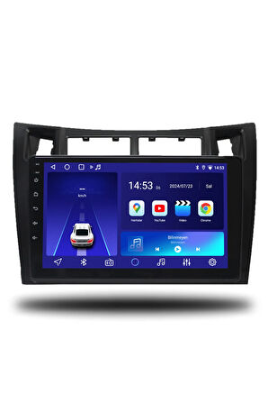 Toyota Yaris 2007-2011 Uyumlu Android Multimedya + CarPlay + 6gb ram + 128gb Hafıza