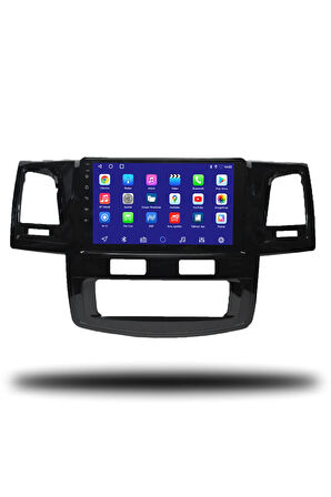 Toyota Hilux 2005-2008 Dijital Klima Uyumlu Android Multimedya + CarPlay + 4GB RAM + 64GB Hafıza