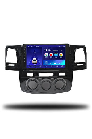 Toyota Hilux 2005-2008 Manuel Klima Uyumlu Android Multimedya + CarPlay + 4GB RAM + 64GB Hafıza
