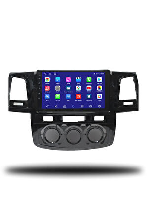 Toyota Hilux 2005-2008 Manuel Klima Uyumlu Android Multimedya + CarPlay + 4GB RAM + 64GB Hafıza
