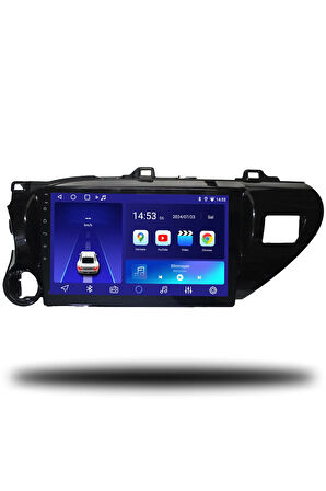 Toyota Hilux 2016-2022 Uyumlu Android Multimedya + CarPlay + 4GB RAM + 64GB Hafıza